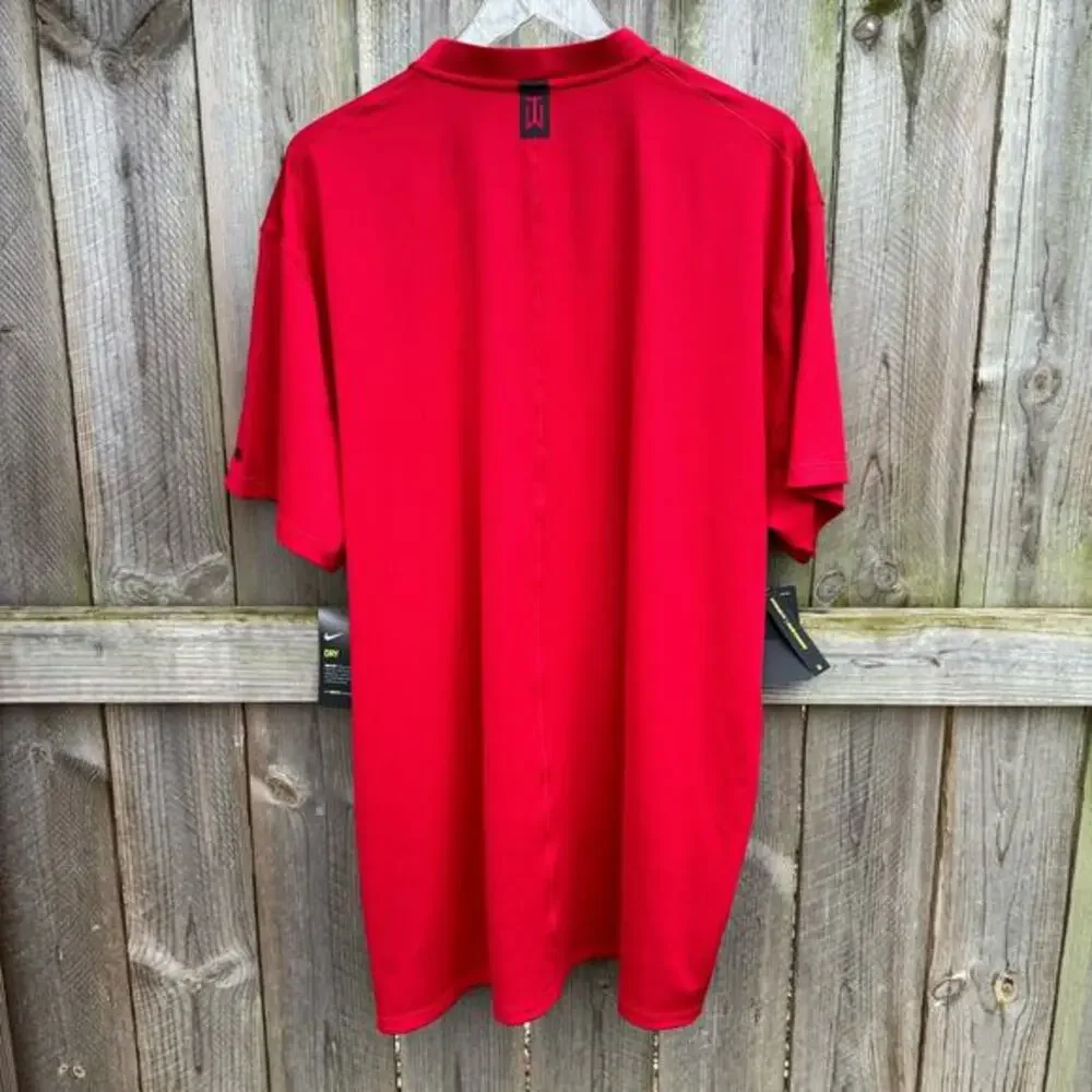 Nike Ohio State Shirt Golf Standard Fit Buckeyes Tiger Woods Collection XXL‎ NWT